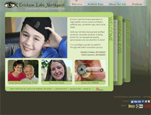 Tablet Screenshot of ericksonlabs.com
